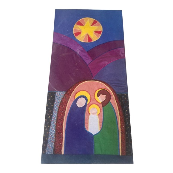 Church Advent Christmas Banner Sewing Pattern NEW/Uncut | Living the Good News - Picture 4 of 5